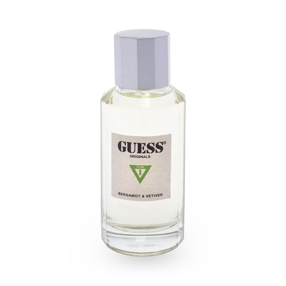 Guess Originals Type 1 Bergamot & Vetiver Eau De Parfum - 100 ml thumbnail 1