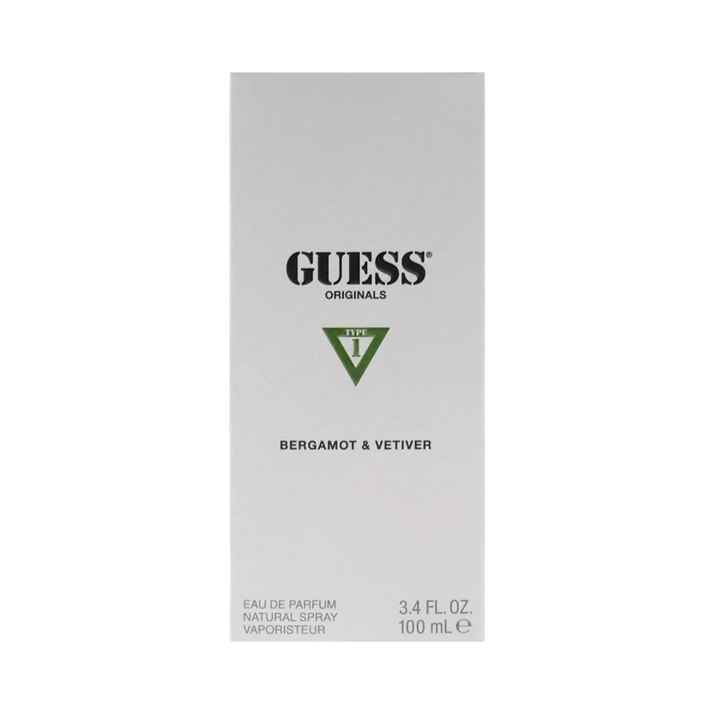 Guess Originals Type 1 Bergamot & Vetiver Eau De Parfum - 100 ml thumbnail 4