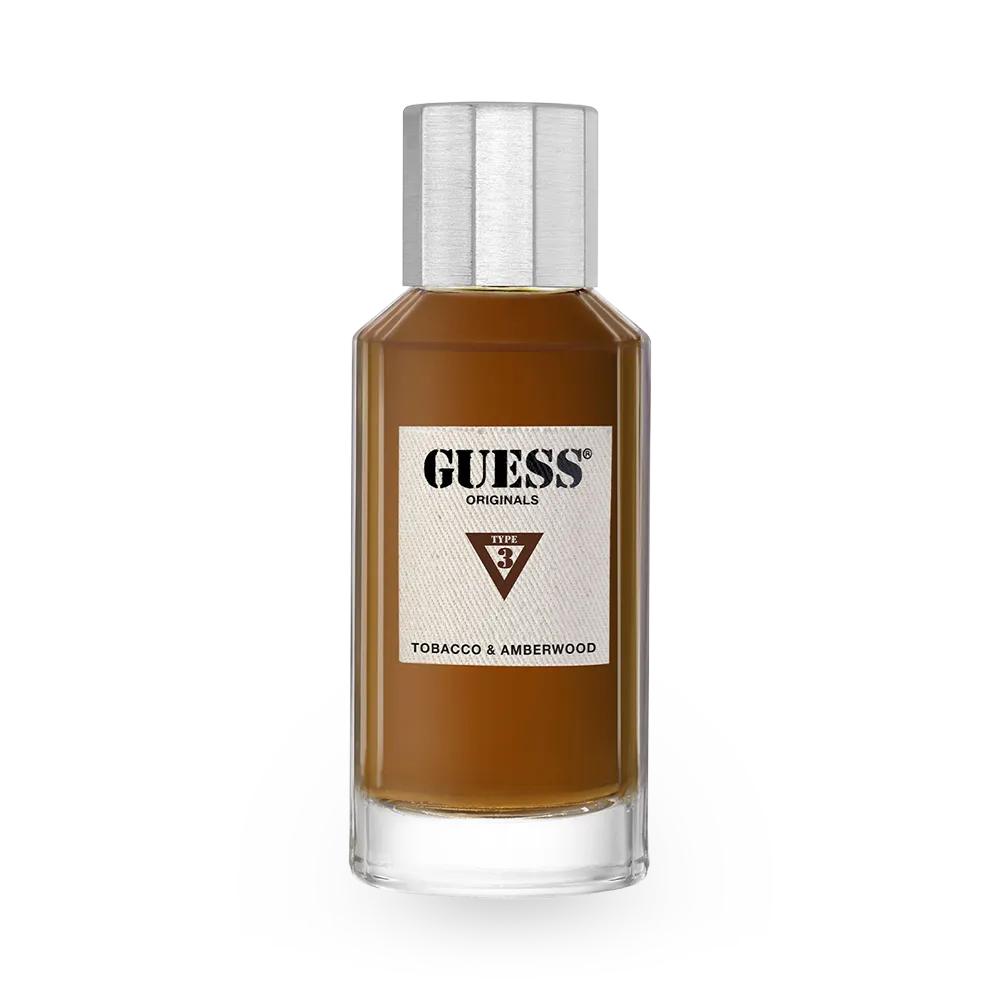 Guess Originals Type 3 Tobacco & Amberwood Eau De Parfum - 100 ml thumbnail 1