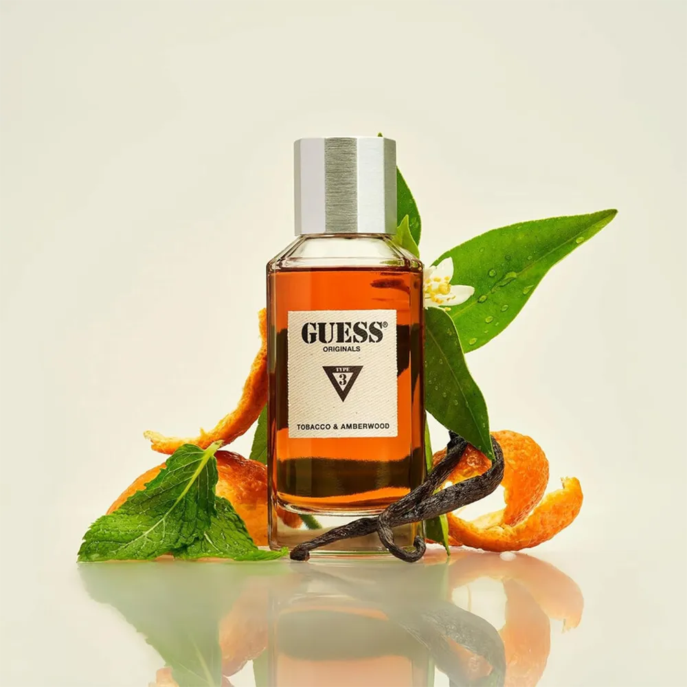 Guess Originals Type 3 Tobacco & Amberwood Eau De Parfum - 100 ml thumbnail 4