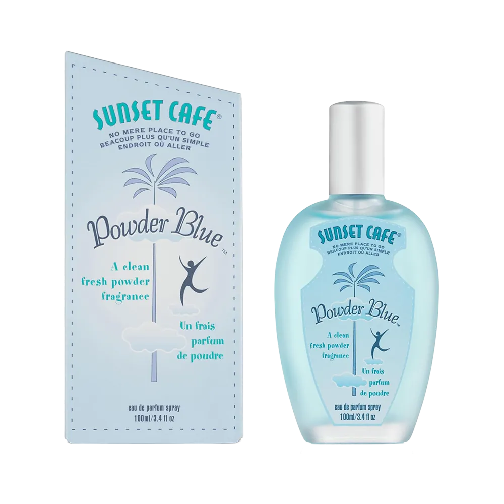 Sunset Cafe Powder Blue Eau De Parfum - 100 ml thumbnail 2