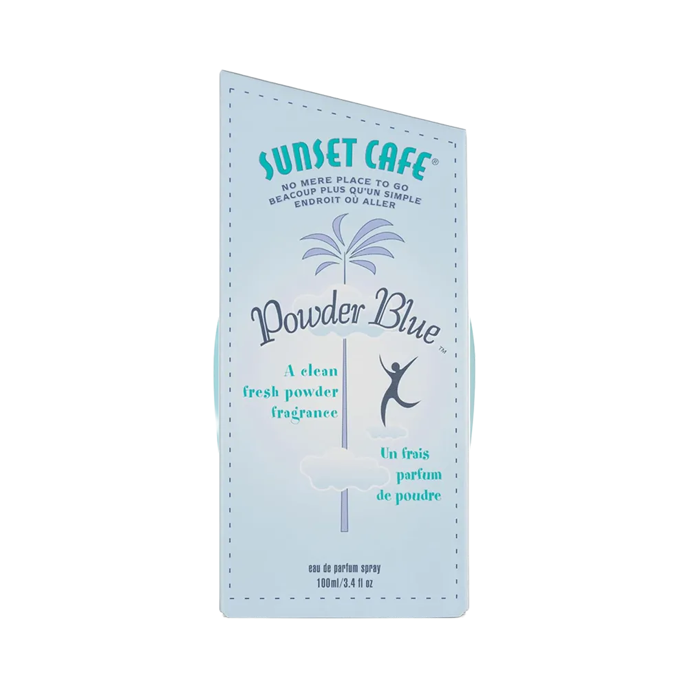 Sunset Cafe Powder Blue Eau De Parfum - 100 ml thumbnail 3