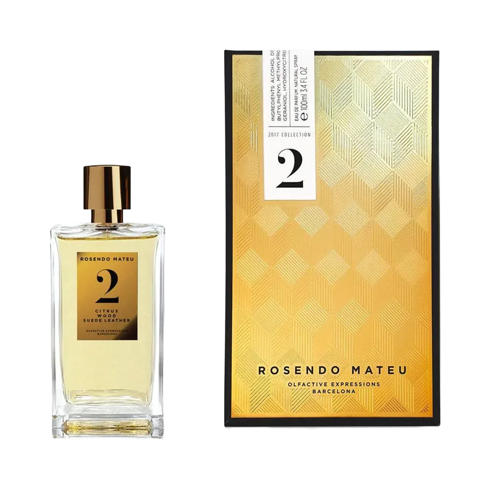 Rosendo Mateu 2 Citrus Wood Suede Leather Eau De Parfum - 100 ml thumbnail 2