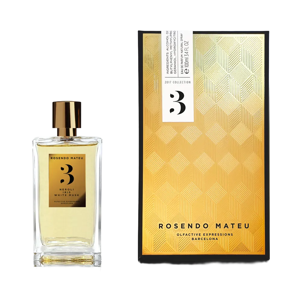 Rosendo Mateu 3 Neroli Iris White Musk Eau De Parfum - 100 ml thumbnail 2