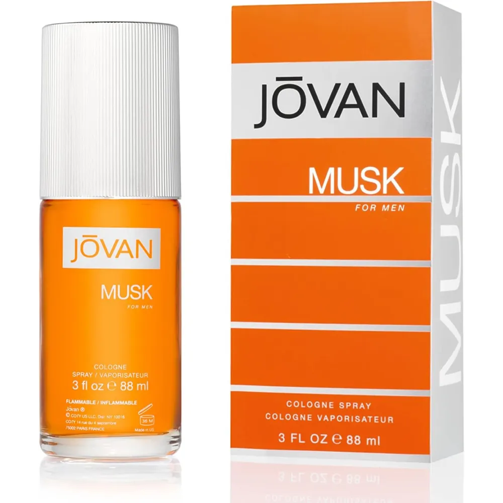 Jovan Musk Eau De Cologne - 88 ml thumbnail 2