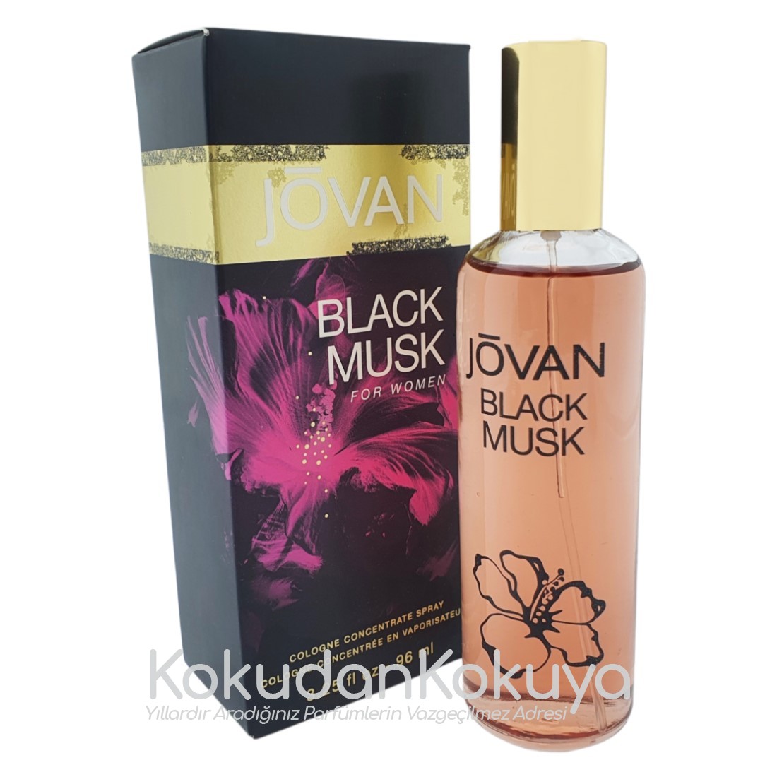 Jovan Black Musk Cologne Concentrate - 96 ml thumbnail 1