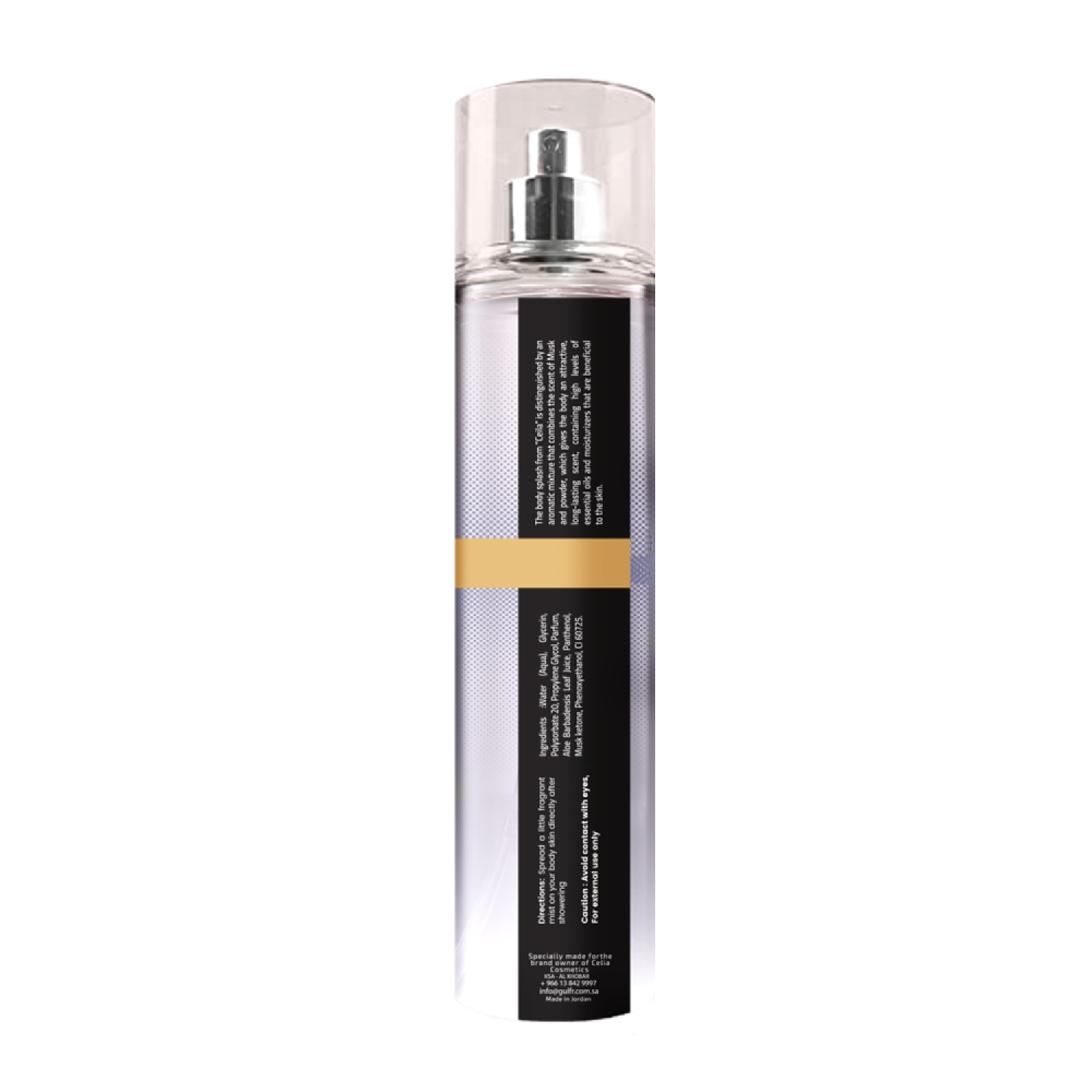 Celia Cosmetics Musk And Powder Body Mist - 250 ml thumbnail 3