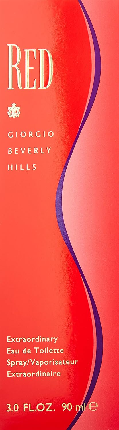 Giorgio Beverly Hills Red Eau De Toilette - 90 ml thumbnail 2