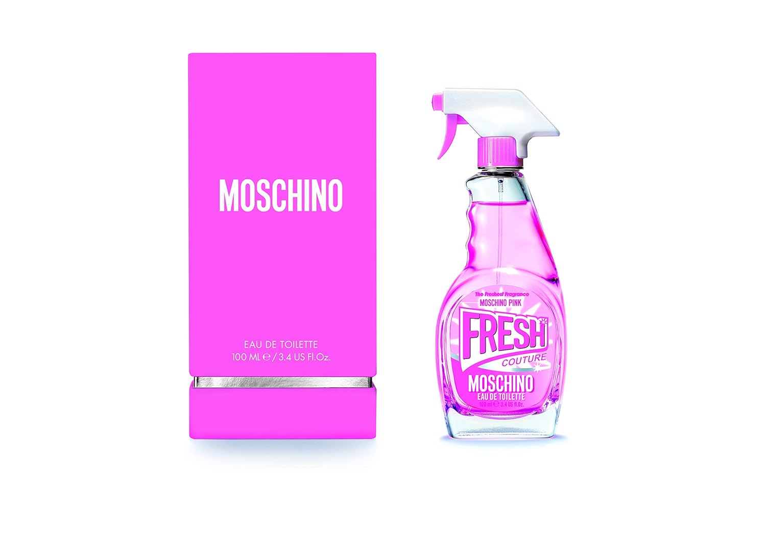 Moschino Fresh Couture Pink Eau De Toilette - 100 ml thumbnail 2