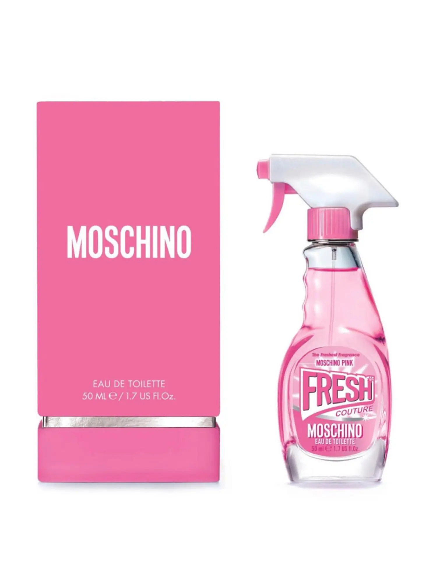 Moschino Fresh Couture Pink Eau De Toilette - 50 ml thumbnail 4