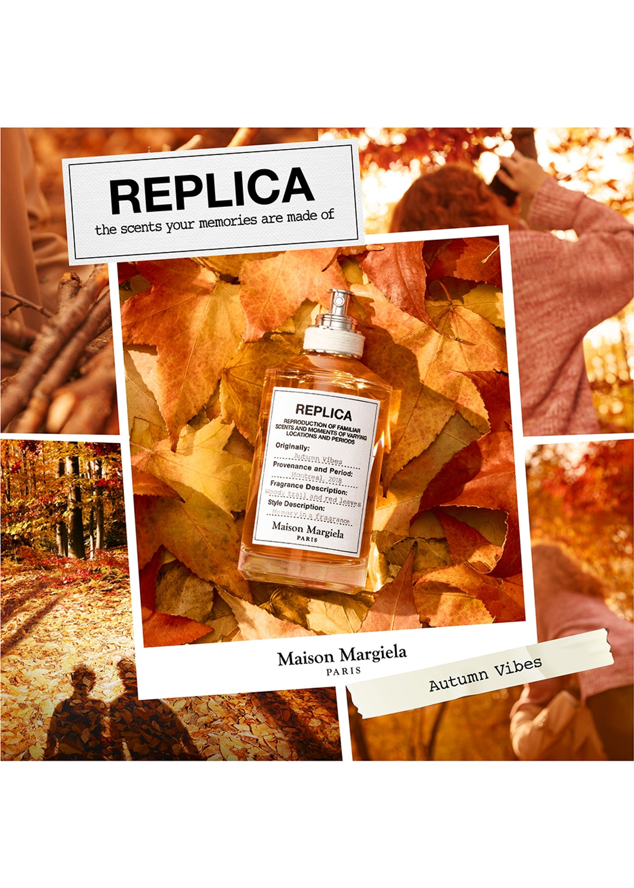 Maison Margiela Paris Replica Autumn Vibes Eau De Toilette - 100 ml thumbnail 2