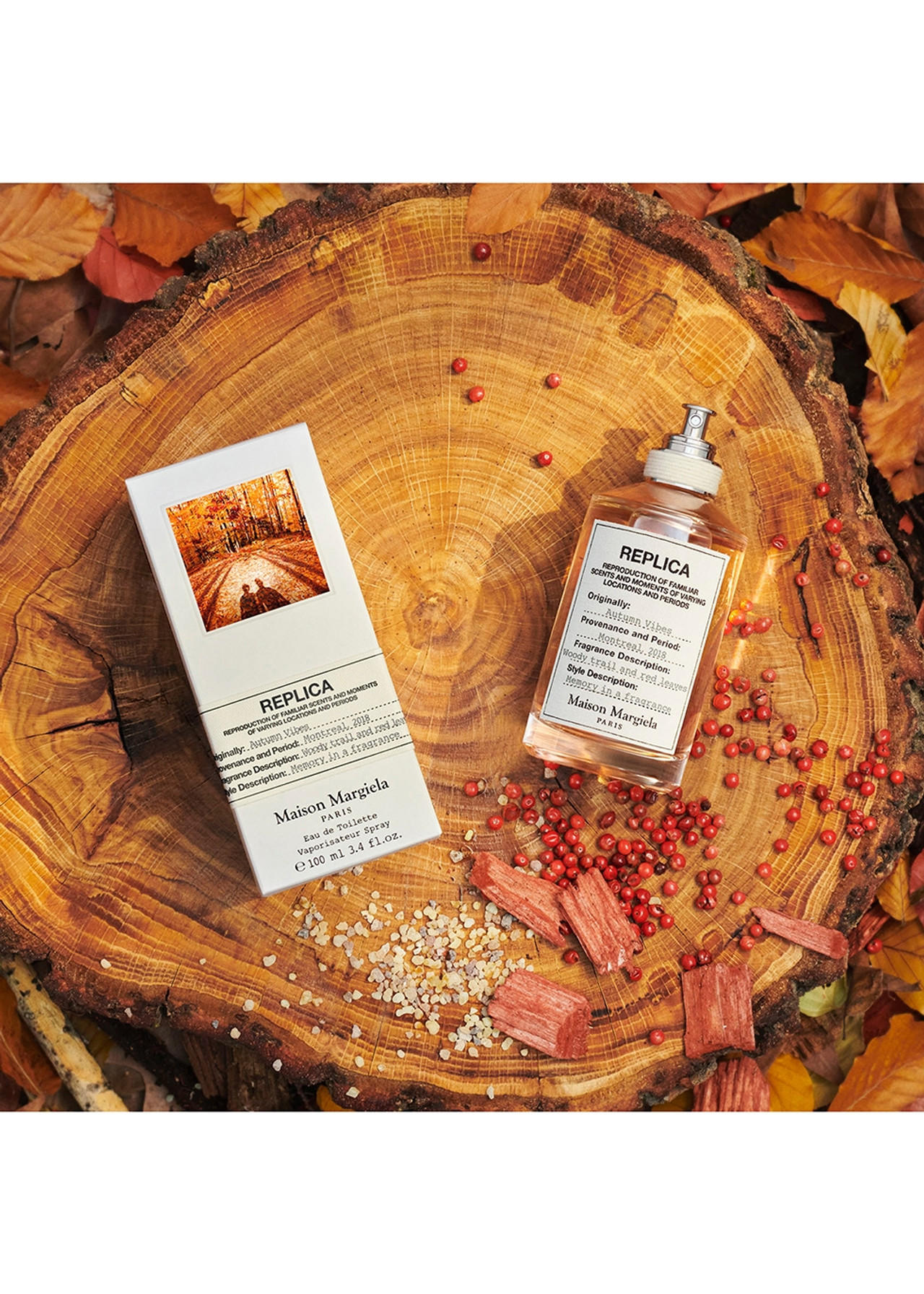 Maison Margiela Paris Replica Autumn Vibes Eau De Toilette - 100 ml thumbnail 3