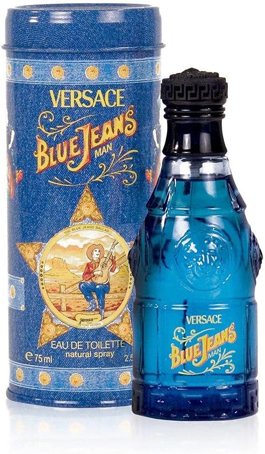 Versace Blue Jeans Eau De Toilette - 75 ml thumbnail 2