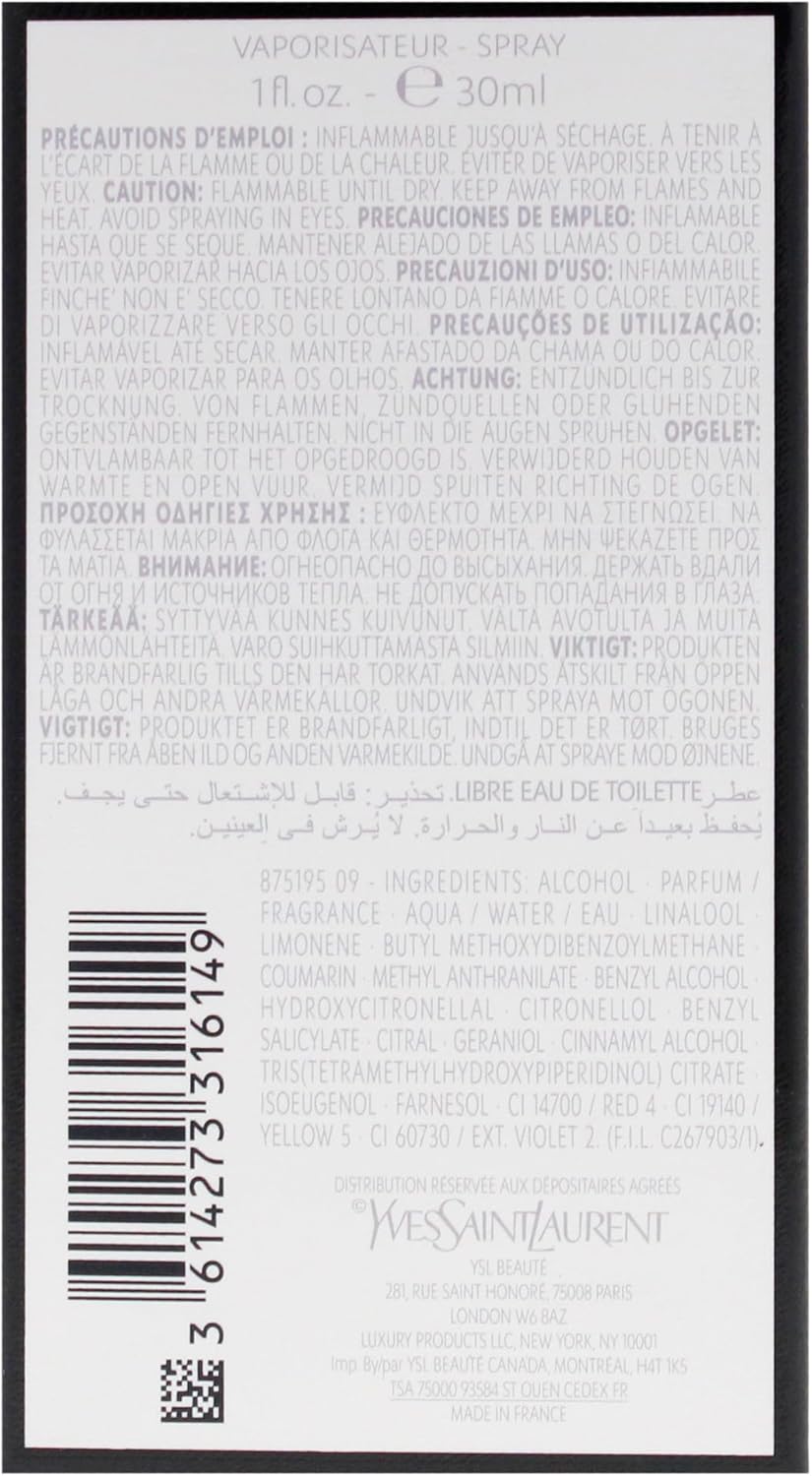 Yves Saint Laurent Libre Eau De Toilett - 30 ml thumbnail 2