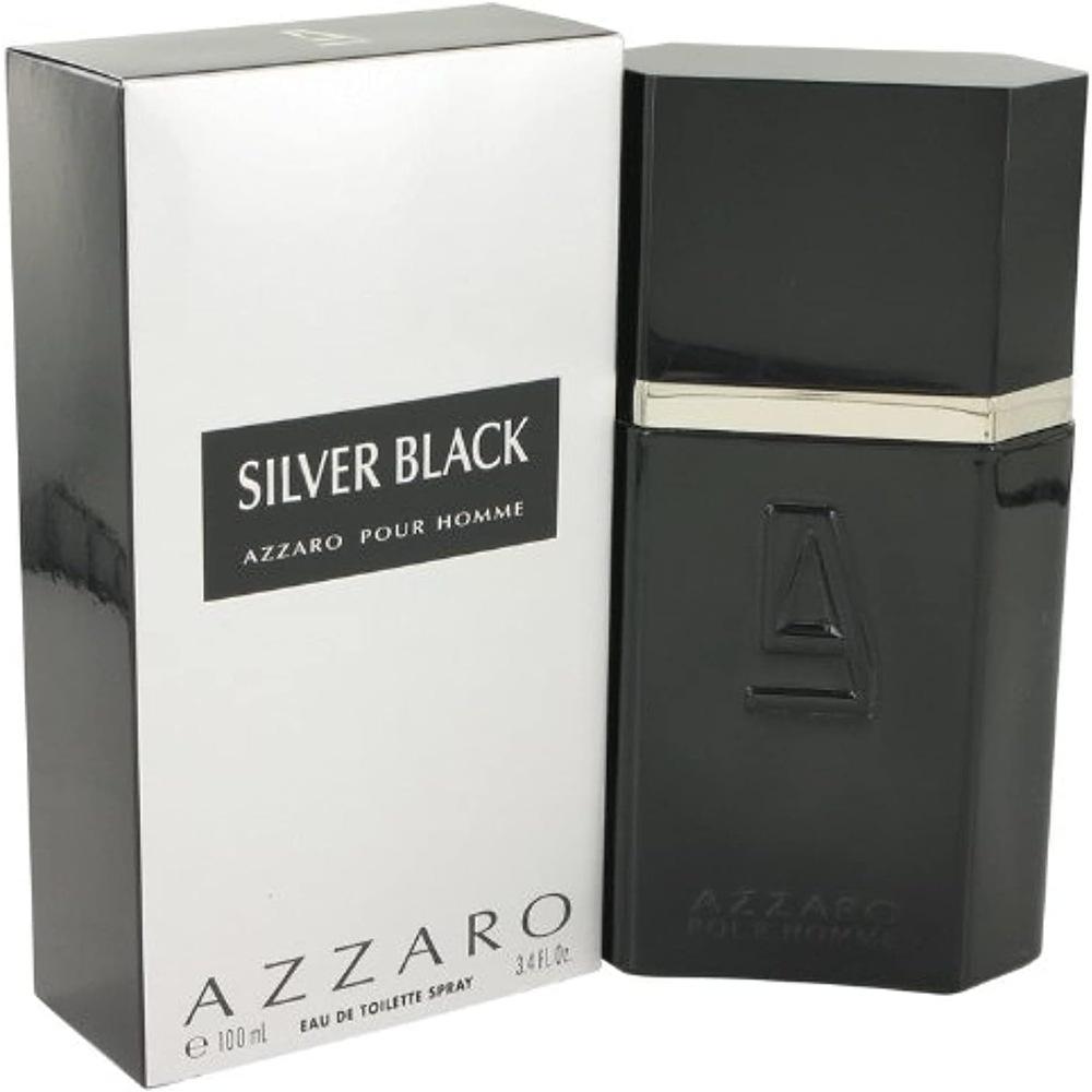 Azzaro Silver Black Eau De Toilette - 100 ml thumbnail 2