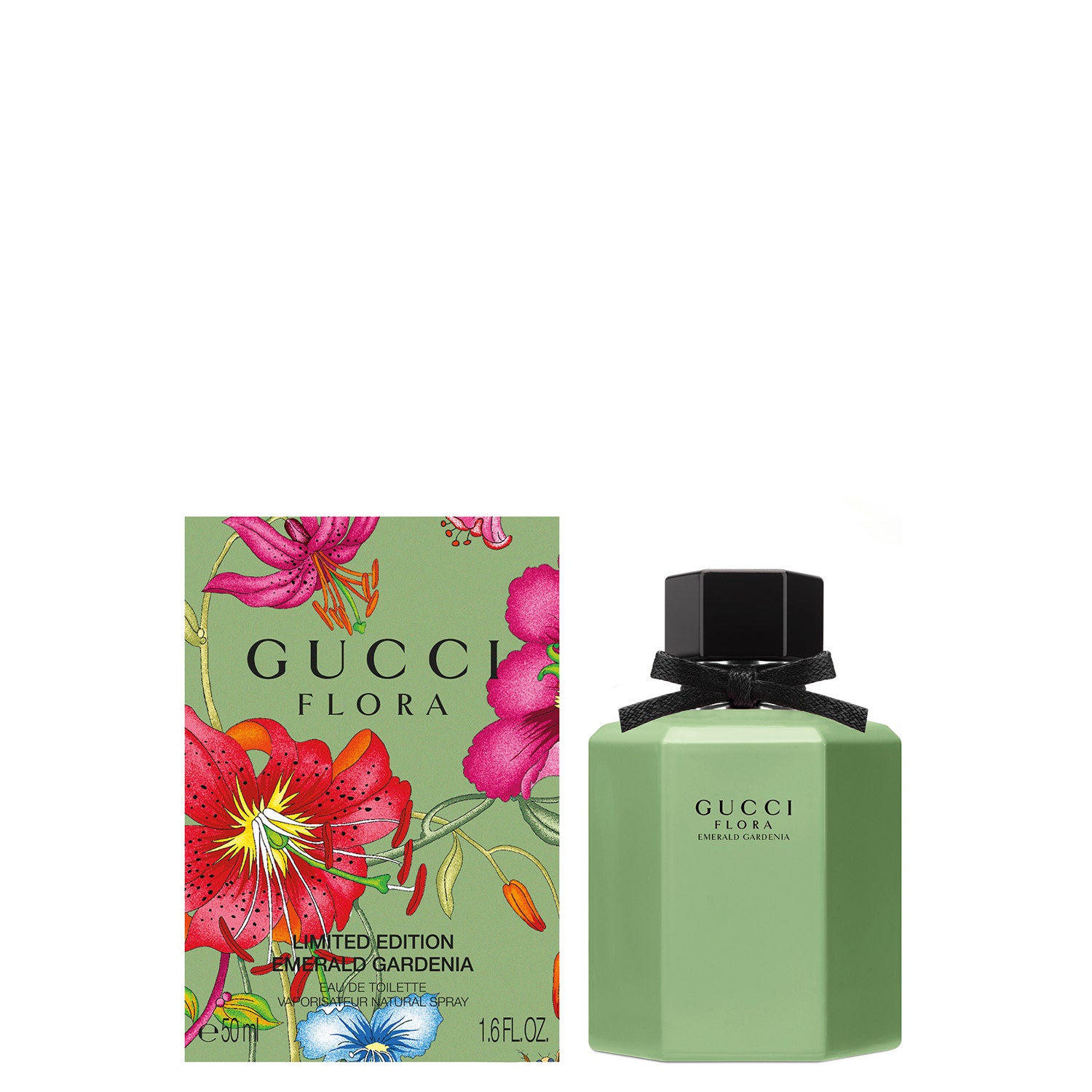 Gucci Flora Emerald Gardenia Eau De Toilette - 50 ml thumbnail 3