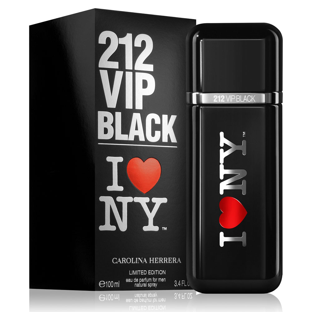 Carolina Herrera 212 VIP Black I Love NY Eau De Parfum - 100 ml thumbnail 2