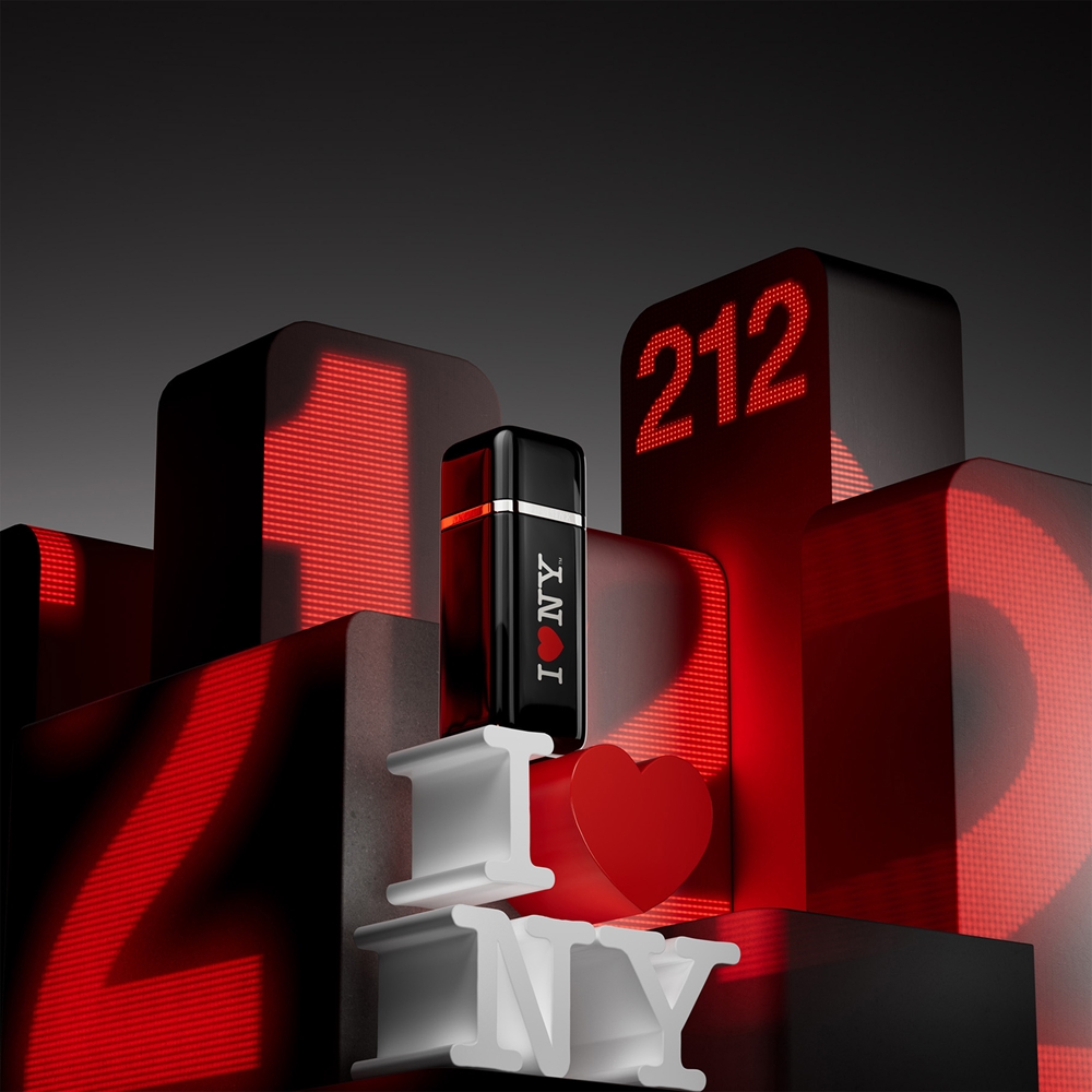 Carolina Herrera 212 VIP Black I Love NY Eau De Parfum - 100 ml thumbnail 4