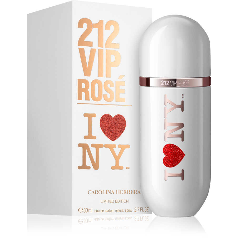 Carolina Herrera 212 VIP Rose I Love NY Eau De Parfum - 80 ml thumbnail 2