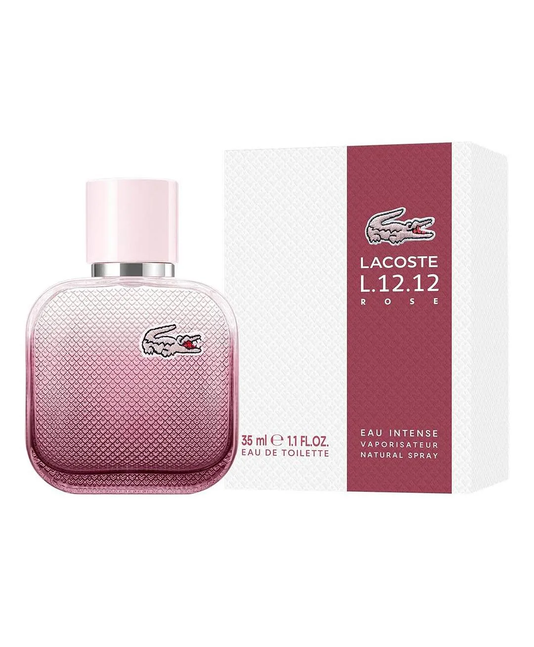 Lacoste L.12.12 Rose Eau Intense Eau De Toilette - 35 ml thumbnail 2
