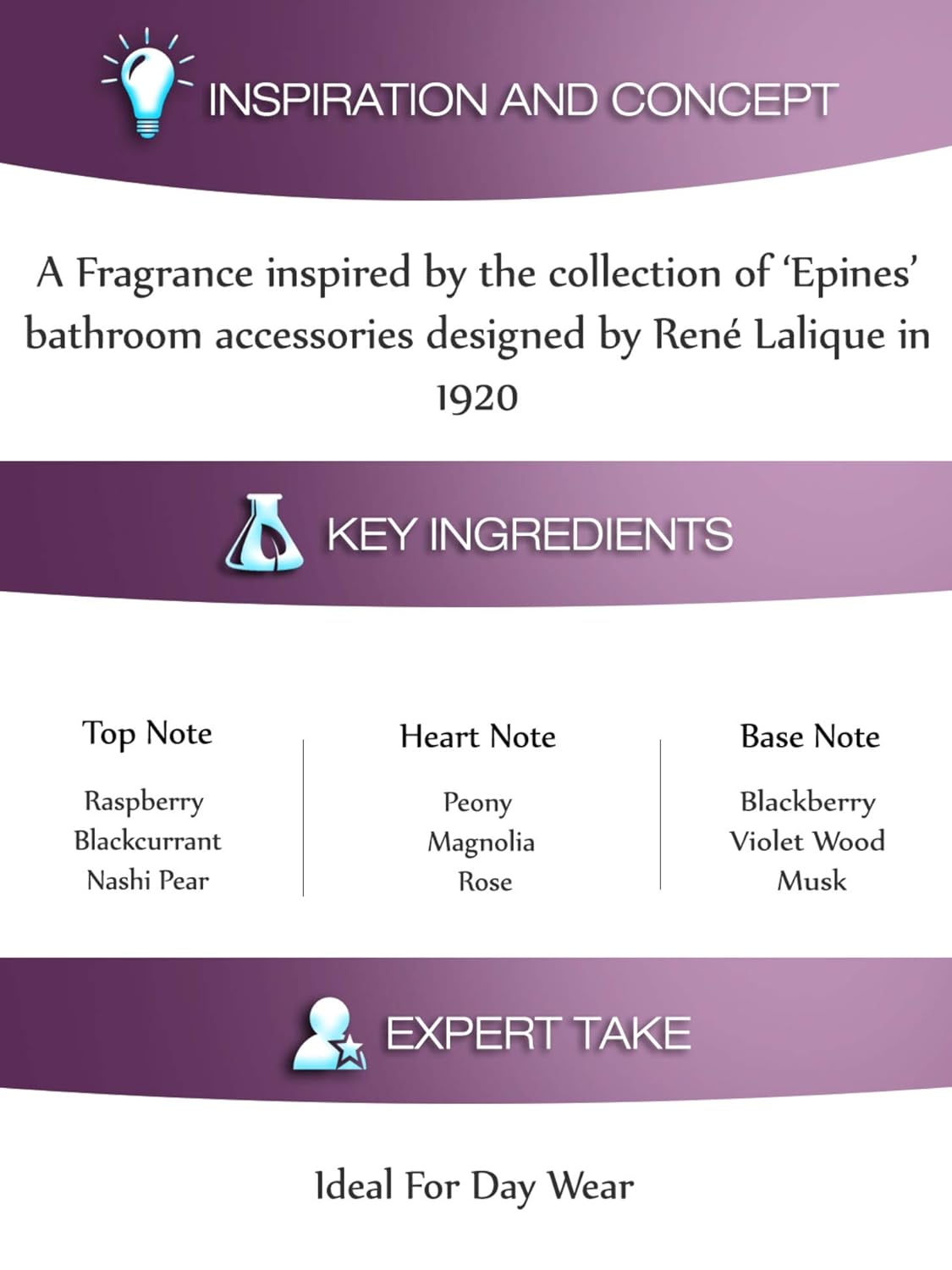 Lalique Amethyst Eclat Eau De Parfum - 100 ml thumbnail 2