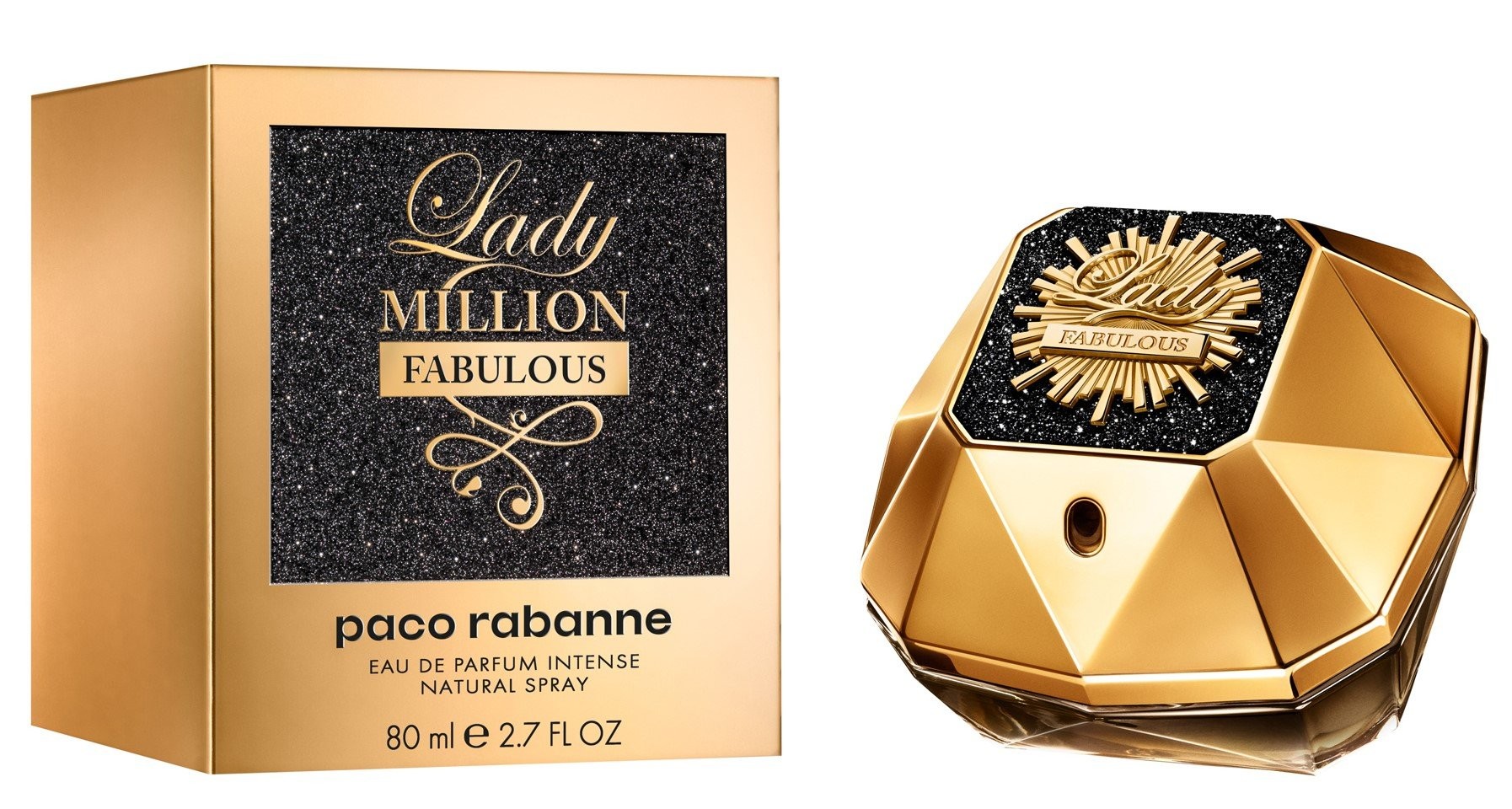 Paco Rabanne Lady Million Fabulous Intense Eau De Parfum - 80 ml thumbnail 3