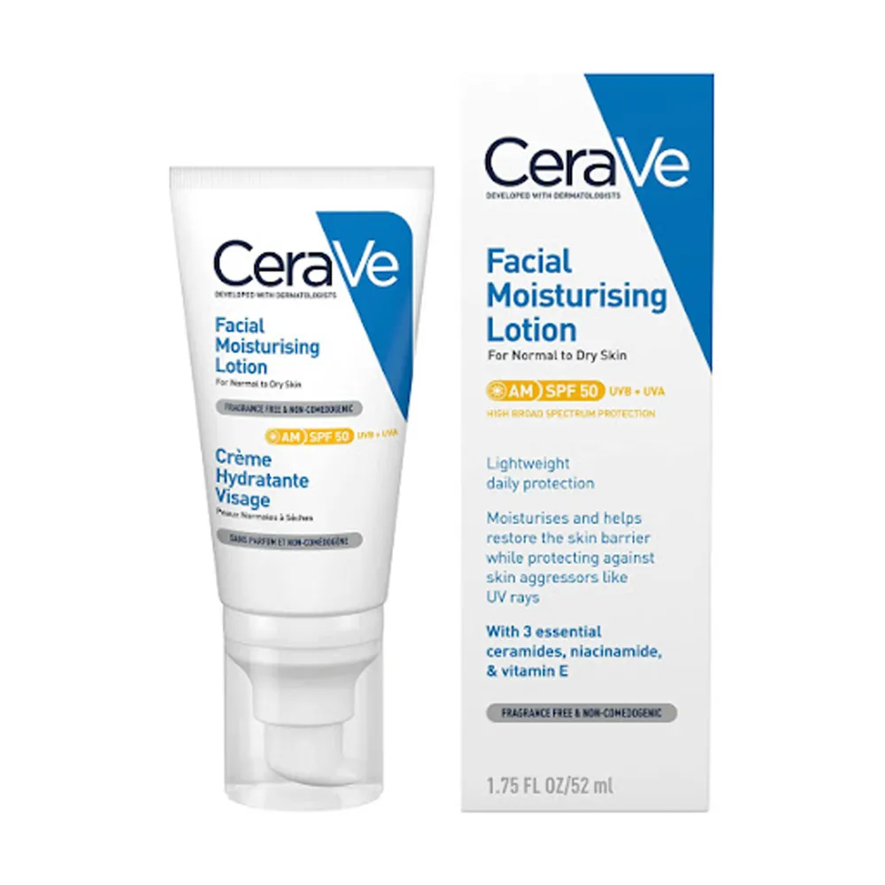 CeraVe Moisturizing Face Cream SPF50 - 52 ml thumbnail 3