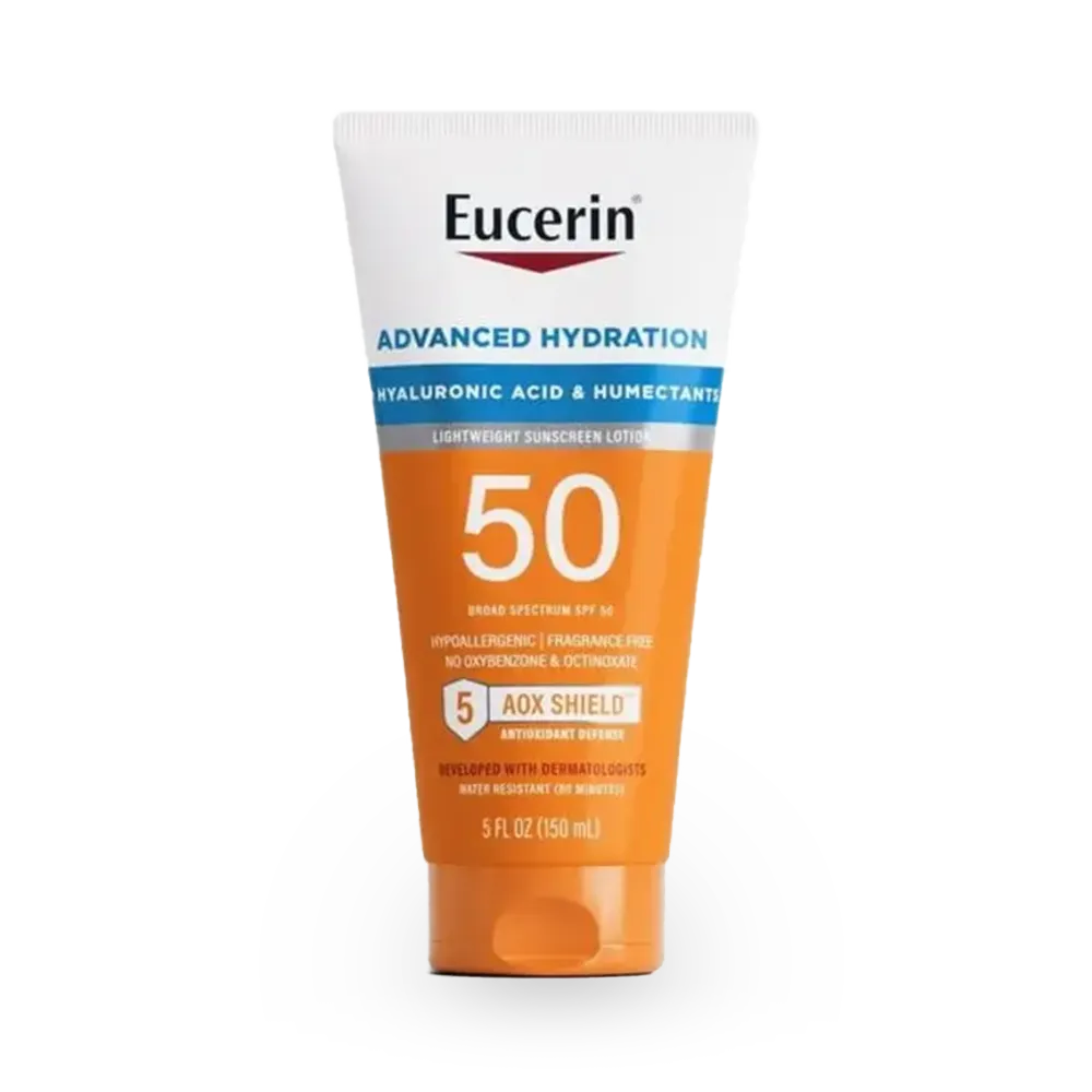 Eucerin Advanced Hydration SPF50 Sunscreen
 - 150 ml thumbnail 1