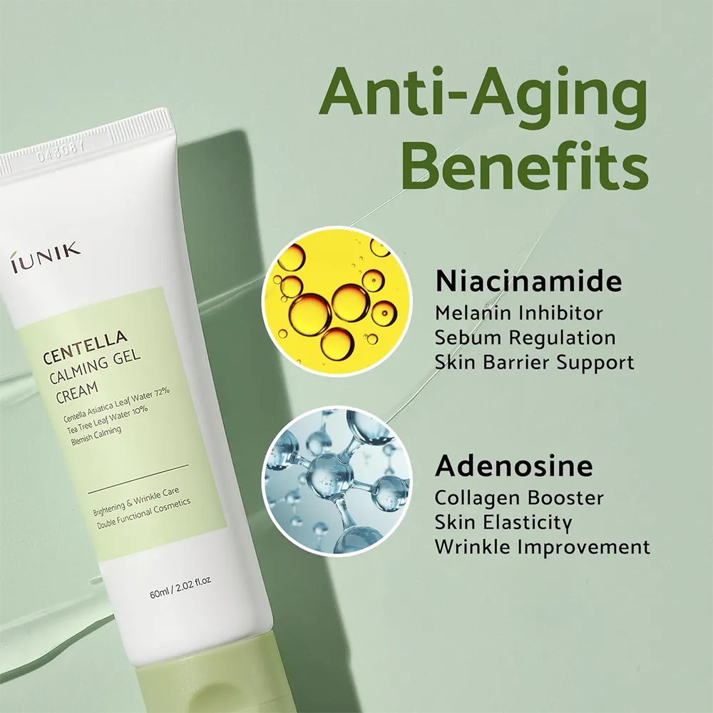 iUNIK Centella Calming Gel Cream - 60 ml thumbnail 5