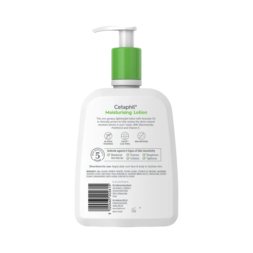 Cetaphil Moisturising Lotion for Normal to Dry, Sensitive Skin - 236 ml thumbnail 2