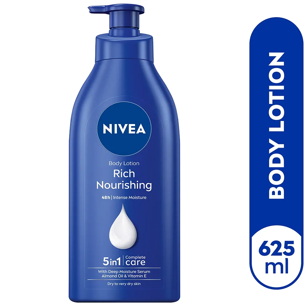 Nivea 5 in 1 Complete Care Body Lotion - 625 ml thumbnail 2