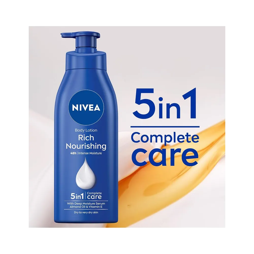 Nivea 5 in 1 Complete Care Body Lotion - 400 ml thumbnail 1