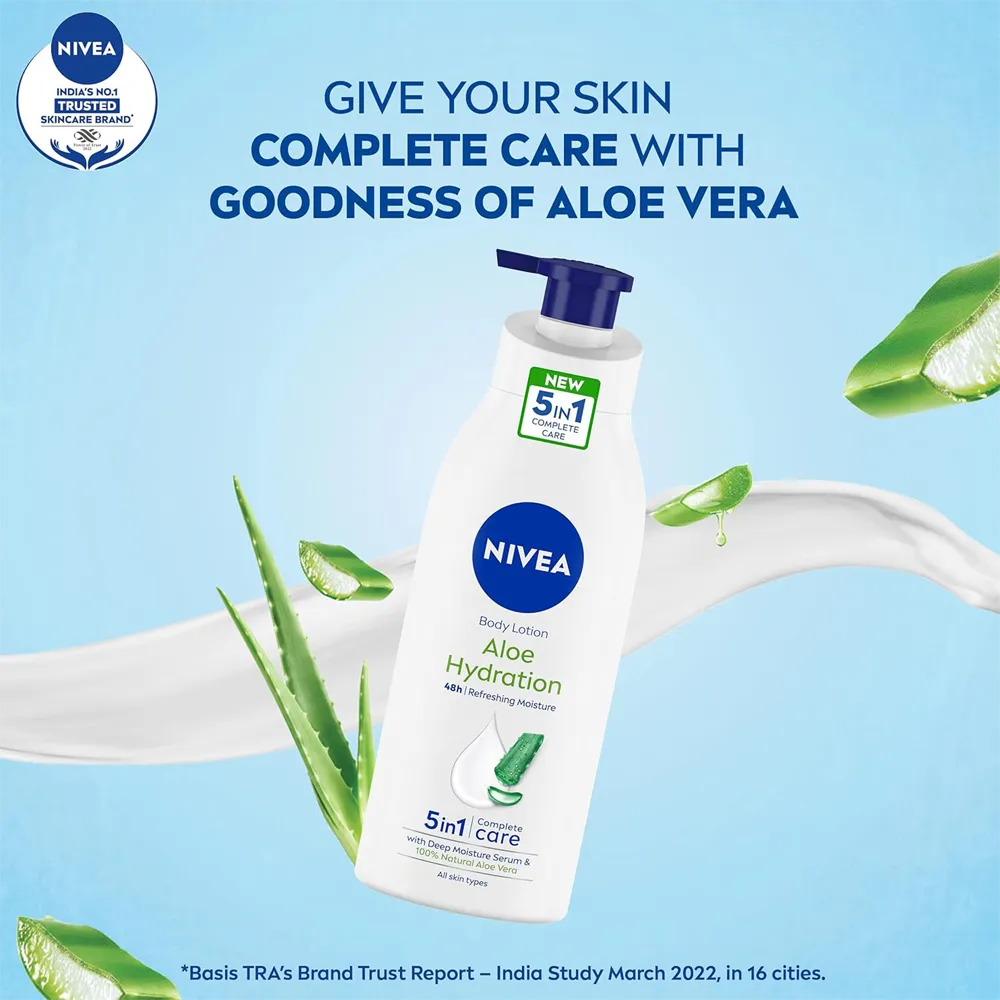 Nivea Aloe Hydration Body Lotion - 400 ml thumbnail 4