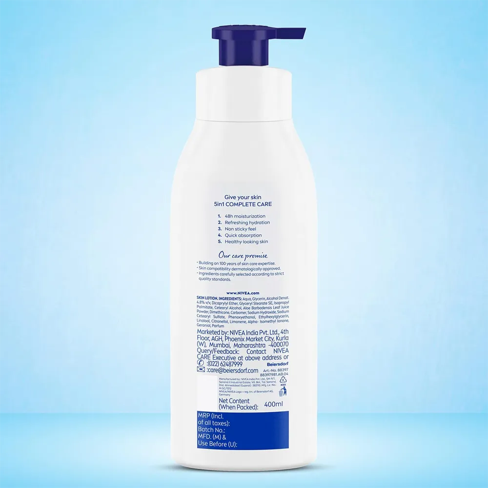 Nivea Aloe Hydration Body Lotion - 400 ml thumbnail 6