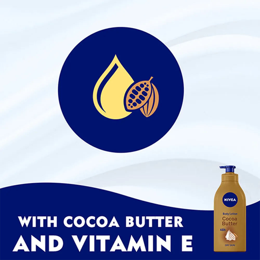 Nivea Cocoa Butter Body Lotion - 625 ml thumbnail 3