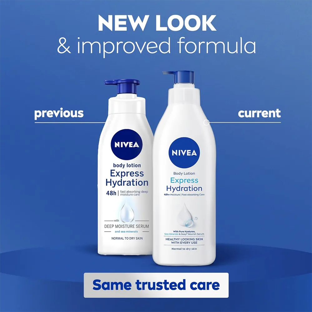 Nivea Express Hydration Body Lotion - 400 ml thumbnail 8