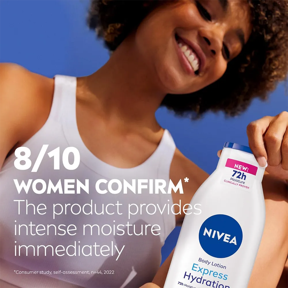 Nivea Express Hydration Body Lotion - 250 ml thumbnail 7