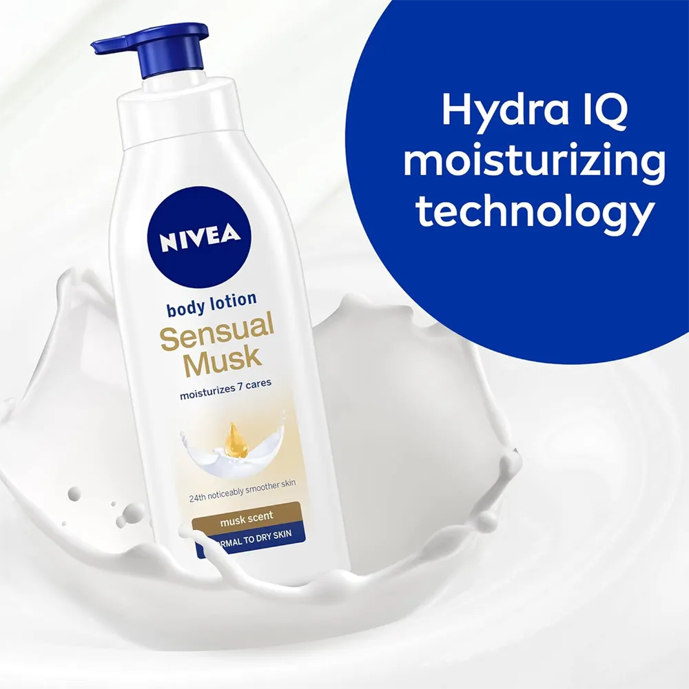 Nivea Sensual Musk Body Lotion - 400 ml thumbnail 3