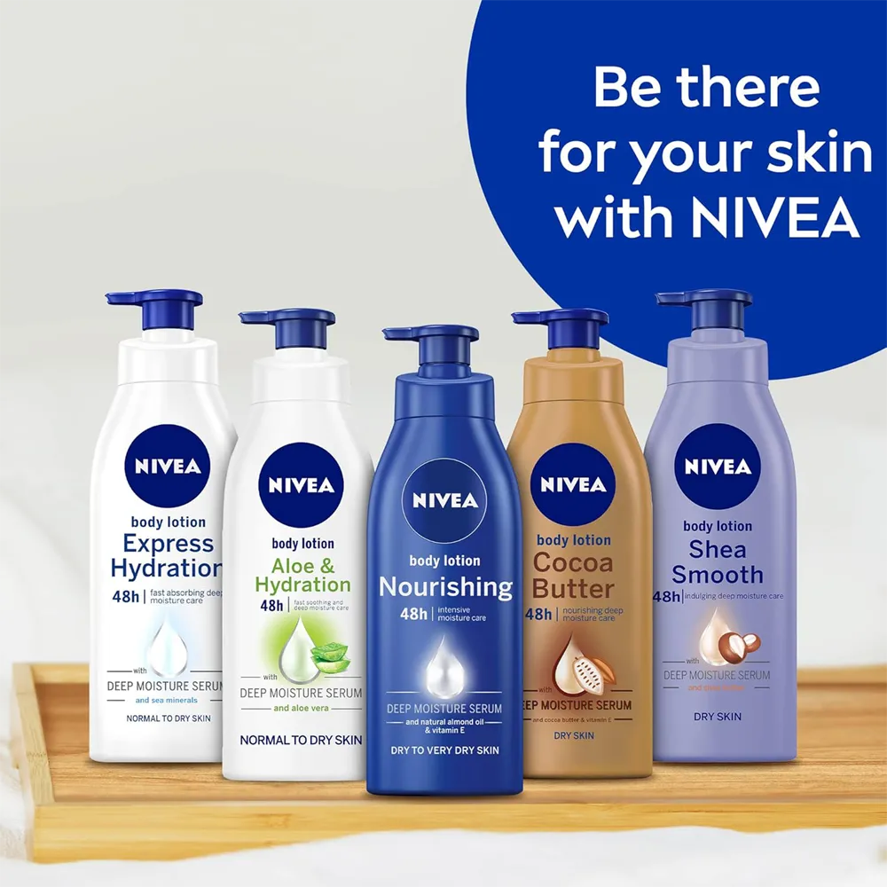 Nivea Shea Smooth Body Lotion - 400 ml thumbnail 3