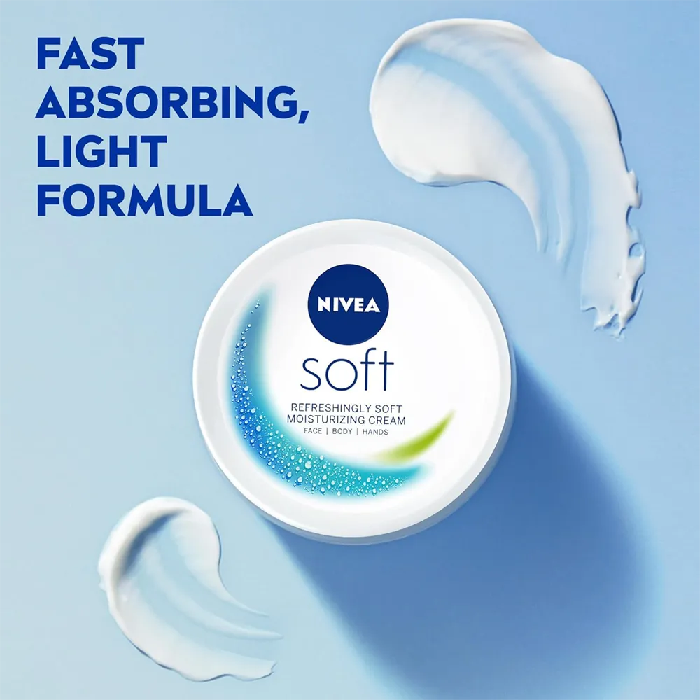 Nivea Soft Cream - 100 ml thumbnail 5