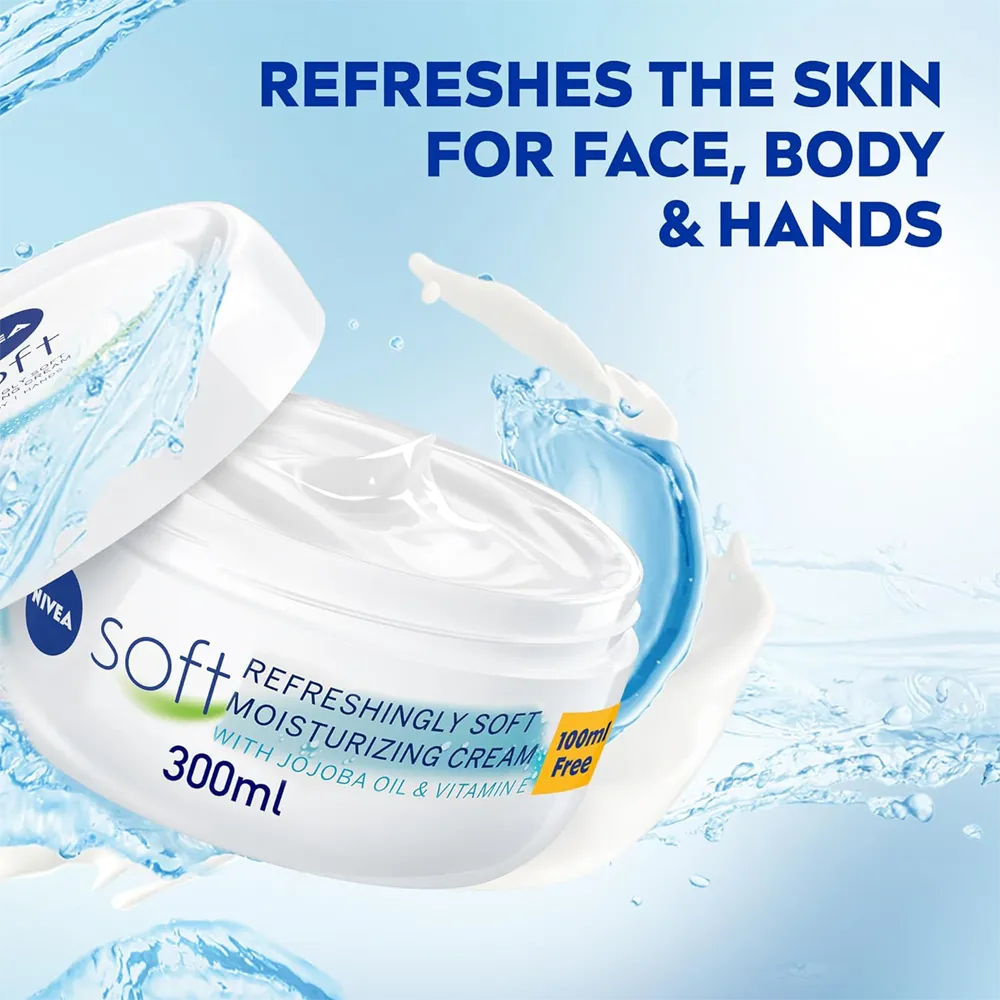 Nivea Soft Cream - 300 ml thumbnail 2
