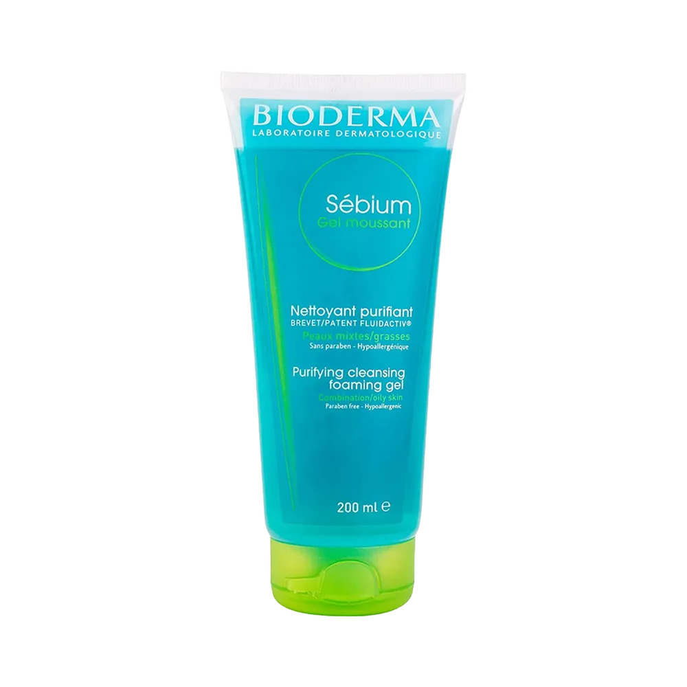 Bioderma Purifying Foaming Gel For Oily And Combination Skin - 200 ml thumbnail 3