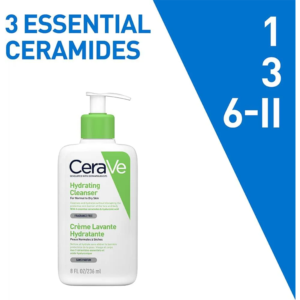 CeraVe Hydrating Cleanser thumbnail 5