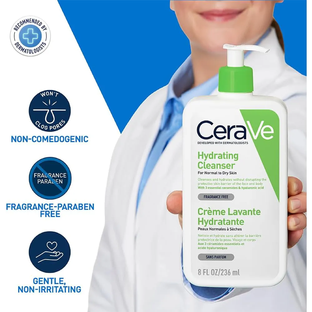 CeraVe Hydrating Cleanser thumbnail 6