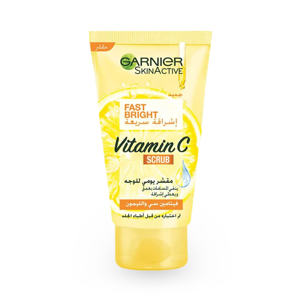 Garnier SkinActive Fast Bright Vitamin C Scrub - 150 ml thumbnail 1