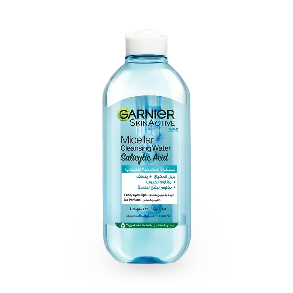 Garnier SkinActive Micellar Cleansing Water With Salicylic Acid - 400 ml thumbnail 1