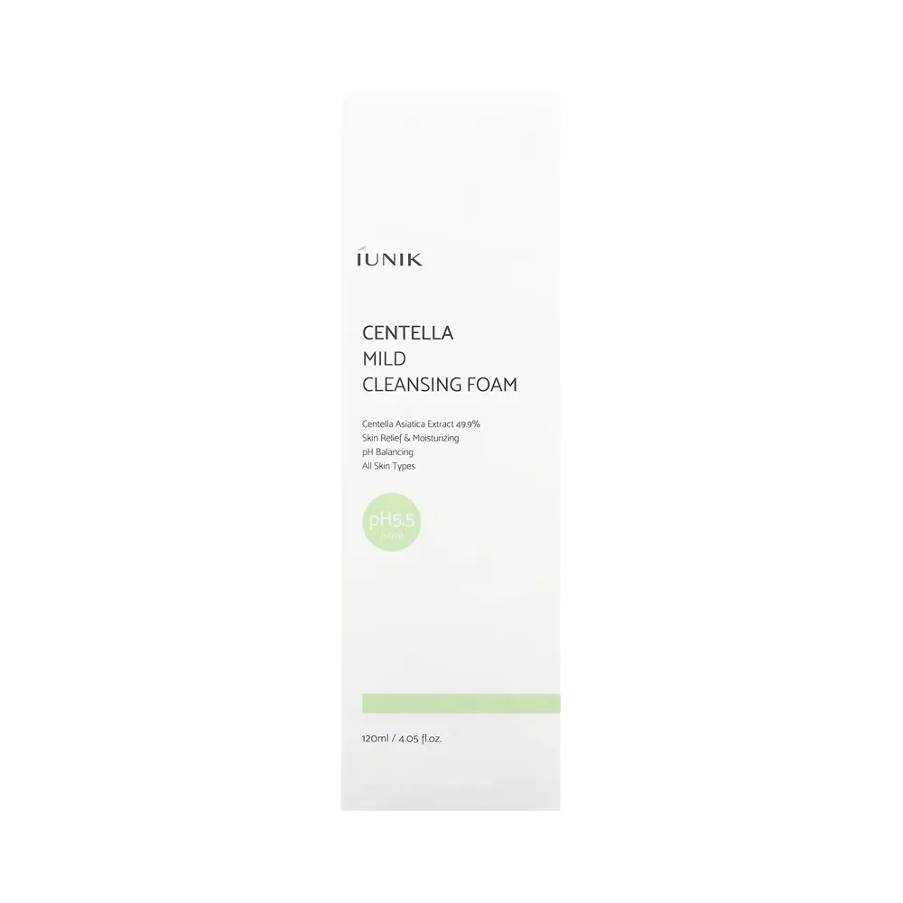 iUNIK Centella Mild Cleansing Foam - 120 ml thumbnail 2