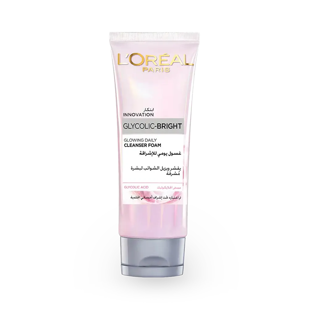 L’Oréal Paris Glycolic Bright Glowing Daily Cleanser Foam  - 100 ml thumbnail 1