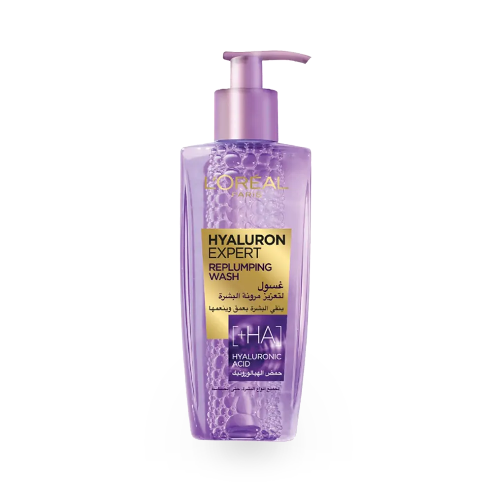 L’Oréal Paris Hyaluron Expert Replumping Gel Wash with Hyaluronic Acid - 200 ml thumbnail 1