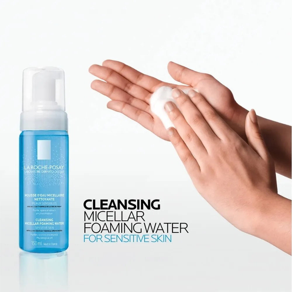 La Roche-Posay Micellar Foaming Water Cleanser - 150 ml thumbnail 8